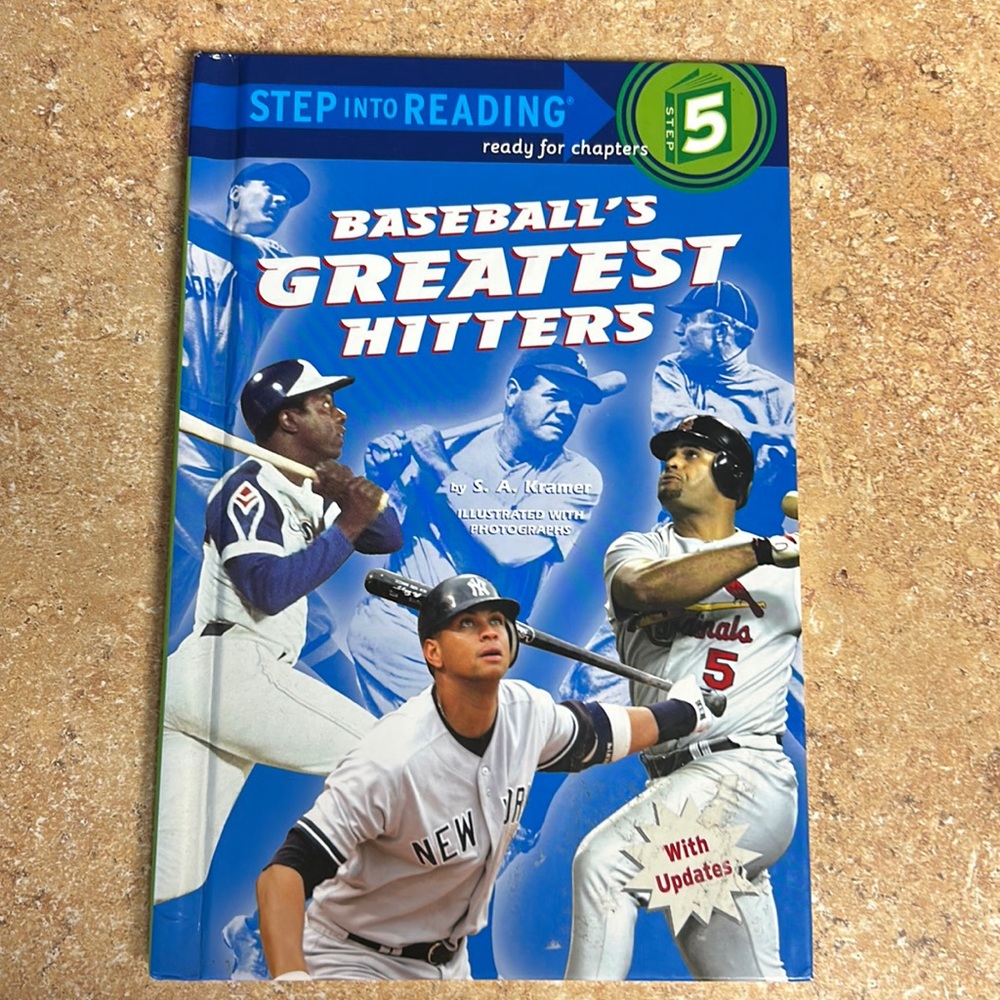 Baseball’s Greatest Hitters - Step Into Reading 📚 3 for $10